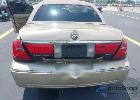 1999 Mercury Grand Marquis Ls from USA, damaged, VIN 2MEFM75W7XX665959